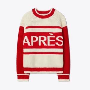ISO TORY BURCH APRES SKI SWEATER